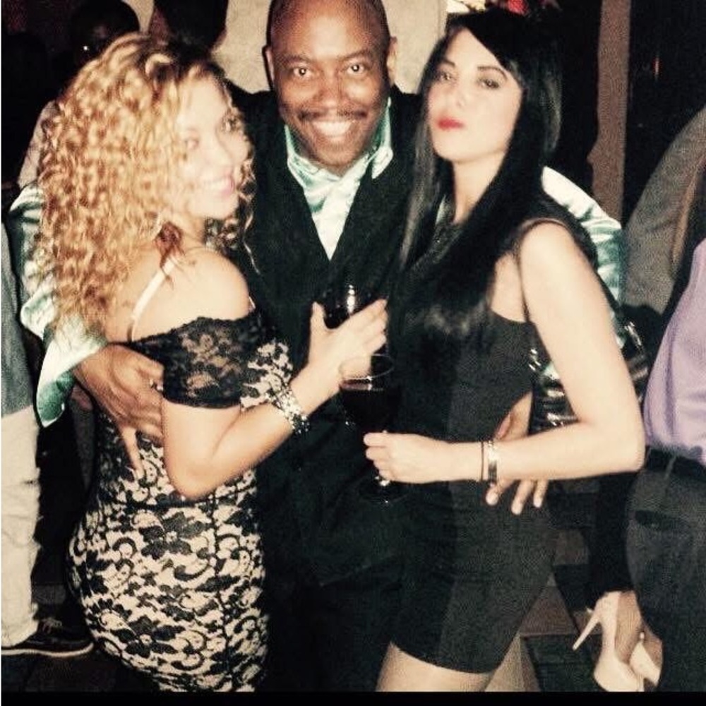 Black Stretch lace dress